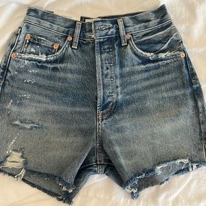 Agolde Jean shorts
